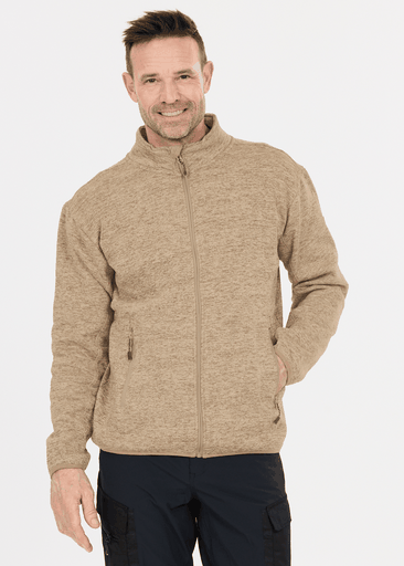 SAMPTON M MELANGE FLEECE JACKET