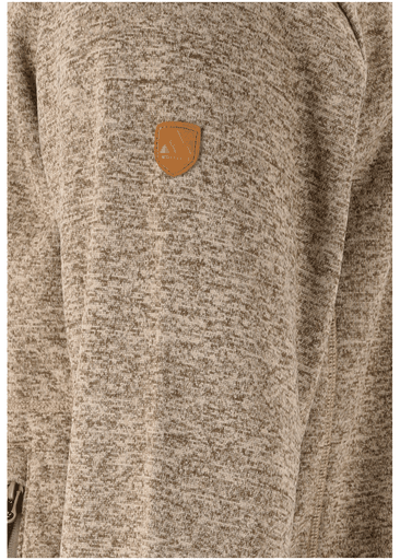 SAMPTON M MELANGE FLEECE JACKET