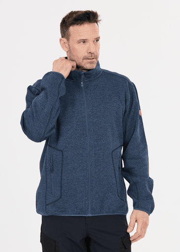 SAMPTON M MELANGE FLEECE JACKET