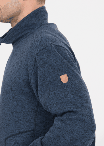 SAMPTON M MELANGE FLEECE JACKET