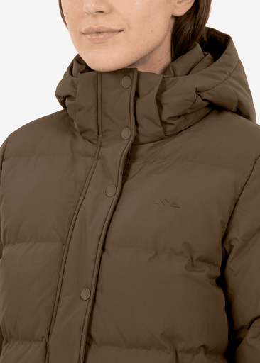 Adalee W Long Puffer Jacket