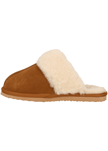 Carini W Leather Warm Slipper