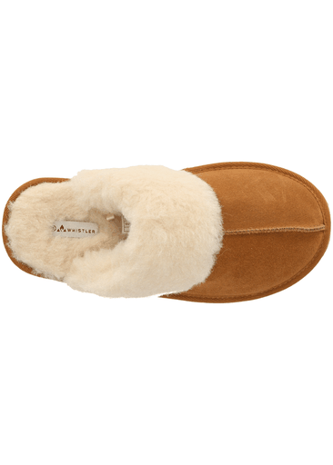 Carini W Leather Warm Slipper