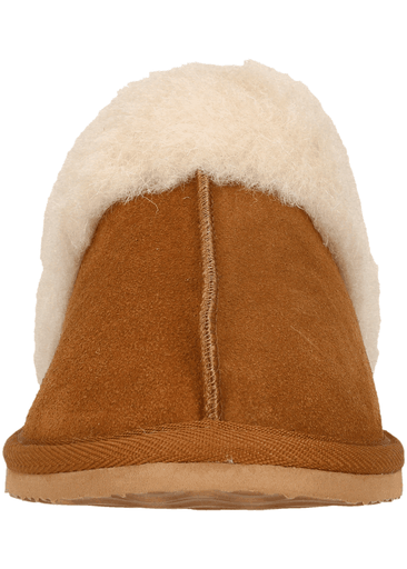 Carini W Leather Warm Slipper