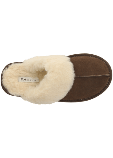 Carini W Leather Warm Slipper