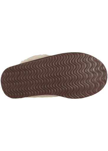 Carini W Leather Warm Slipper