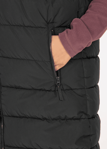 Amaret W Long Puffer Vest
