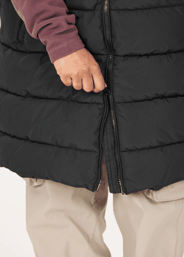 Amaret W Long Puffer Vest