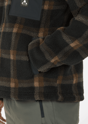 Carrillo M AOP Teddy Fleece Jacket