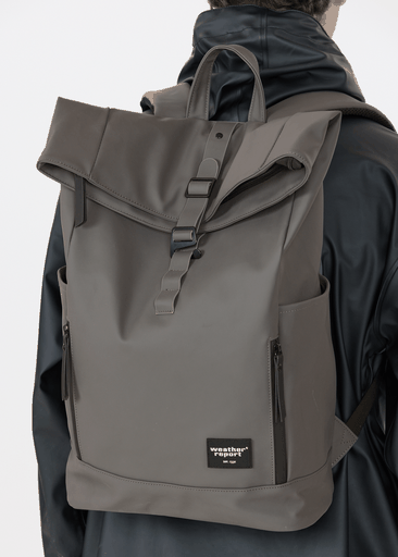 Bronze PU Backpack