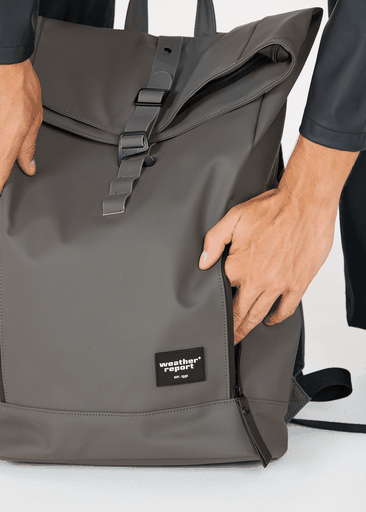 Bronze PU Backpack
