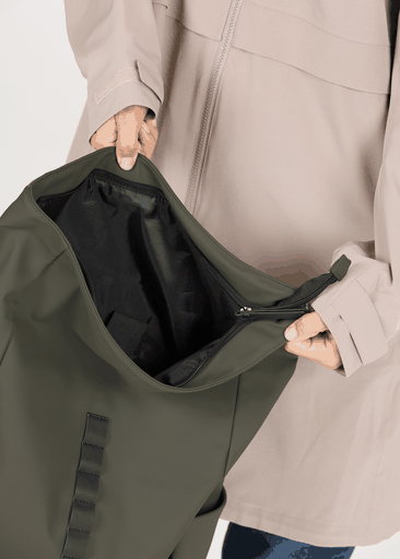 Bronze PU Backpack
