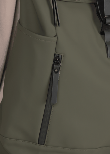 Bronze PU Backpack