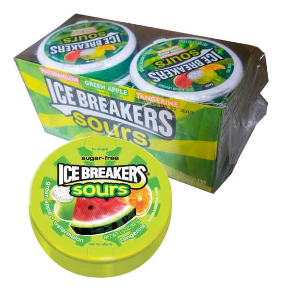 ICE BREAKERS SOURS FRUIT 43G x 8st