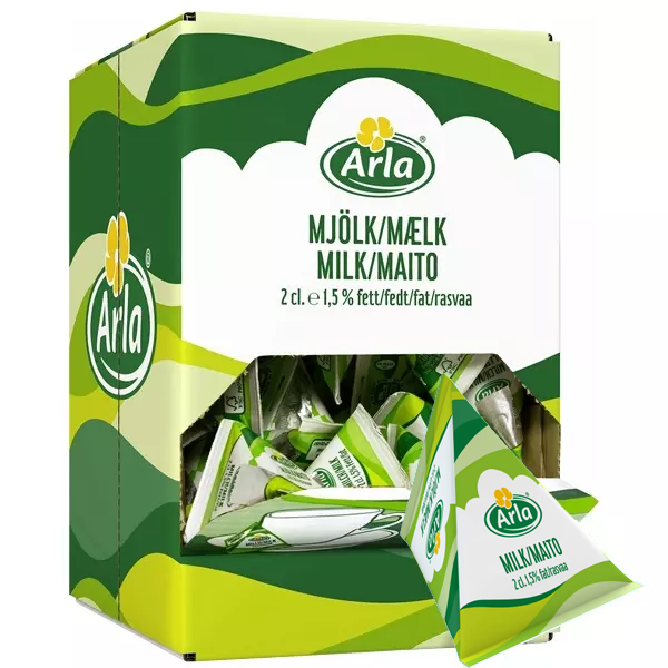 Arla Kaffemjölk 1,5% 2cl - 100-pack