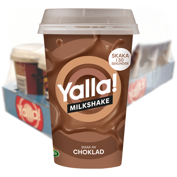 Yalla Milkshake Choklad 10st x 200ml