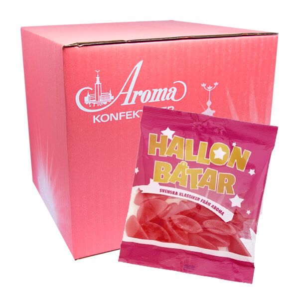 Hallonbåtar 80g x 20 st