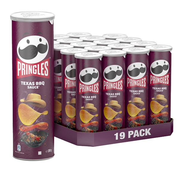 Pringles Texas BBQ Sauce 19st x 165g