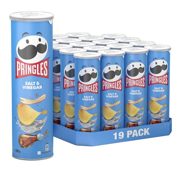 Pringles Salt & Vinegar 19st 165g