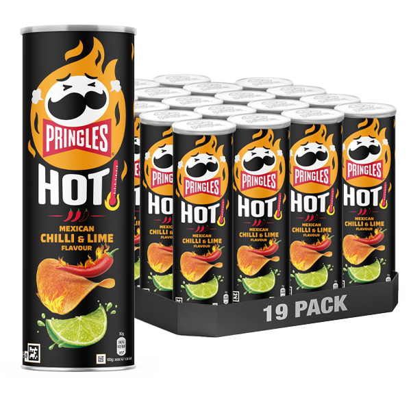 Pringles Hot Chili & Lime 19st x 160g