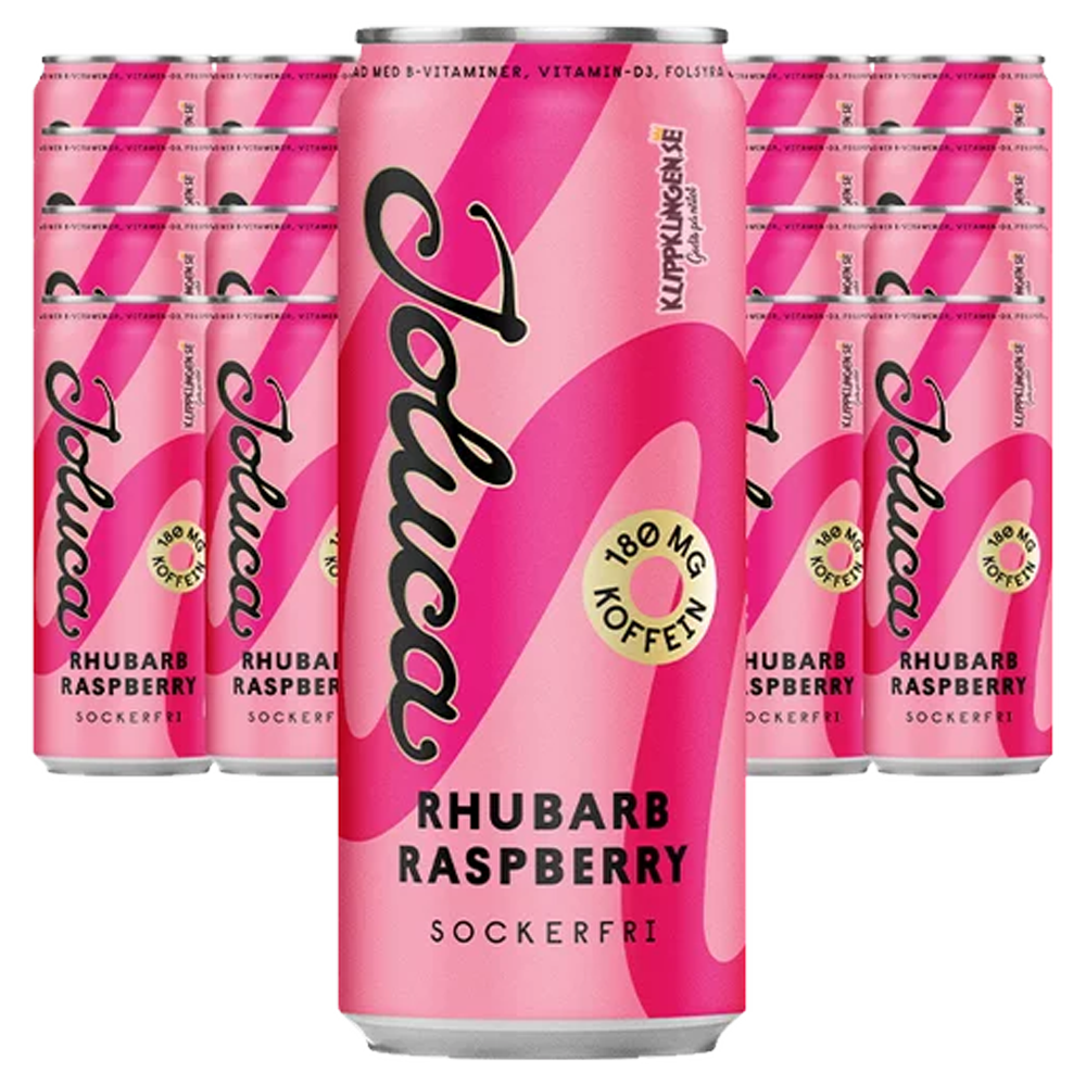 Joluca Rhubarb Raspberry 33cl x 24st