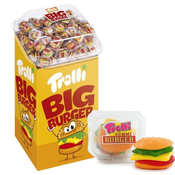 Trolli Burger Display 180st