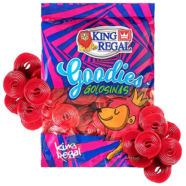 King Regal Snurror Jordgubb 1kg