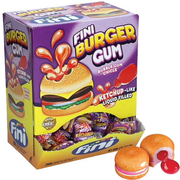 Fini Burger Gum 200st