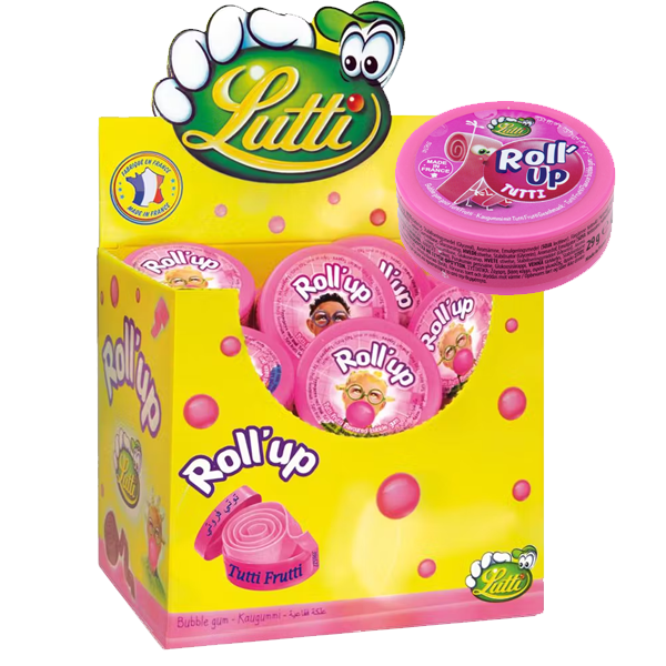 Lutti Roll-Up Tutti Frutti 24-pack