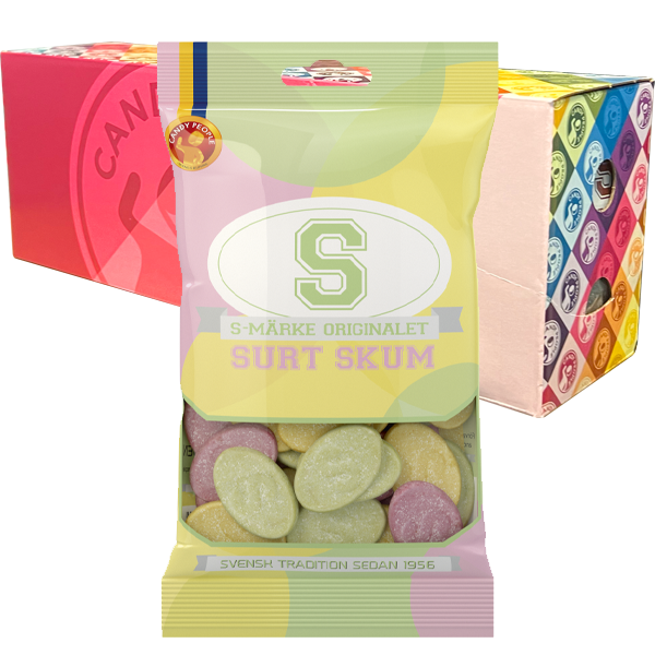 S-Märke Surt Skum 70g x 14 st