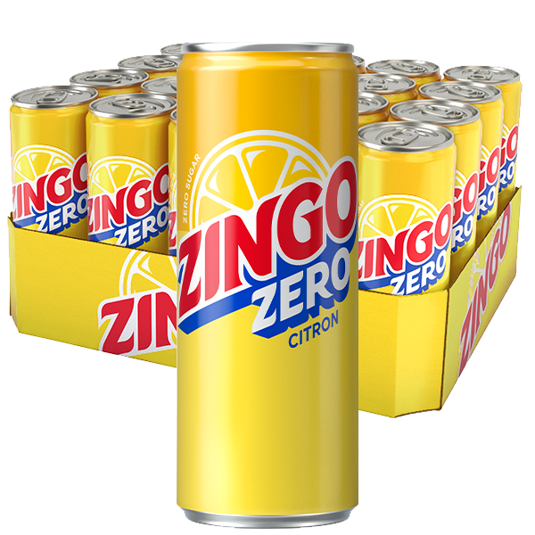 Zingo Citron Sockerfri 20st x 33cl
