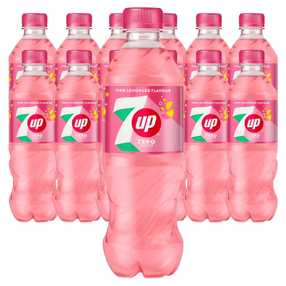 7-UP Pink Lemonade Zero 50cl x 12st