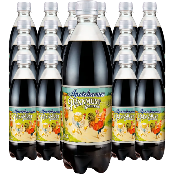 Apotekarnes Påskmust Sockerfri 50cl x 24