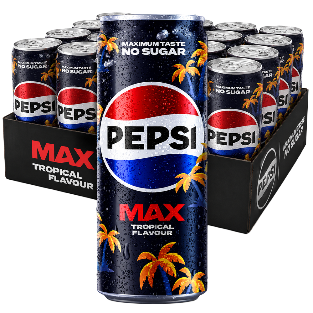 Pepsi Max Tropical 33cl x 20st