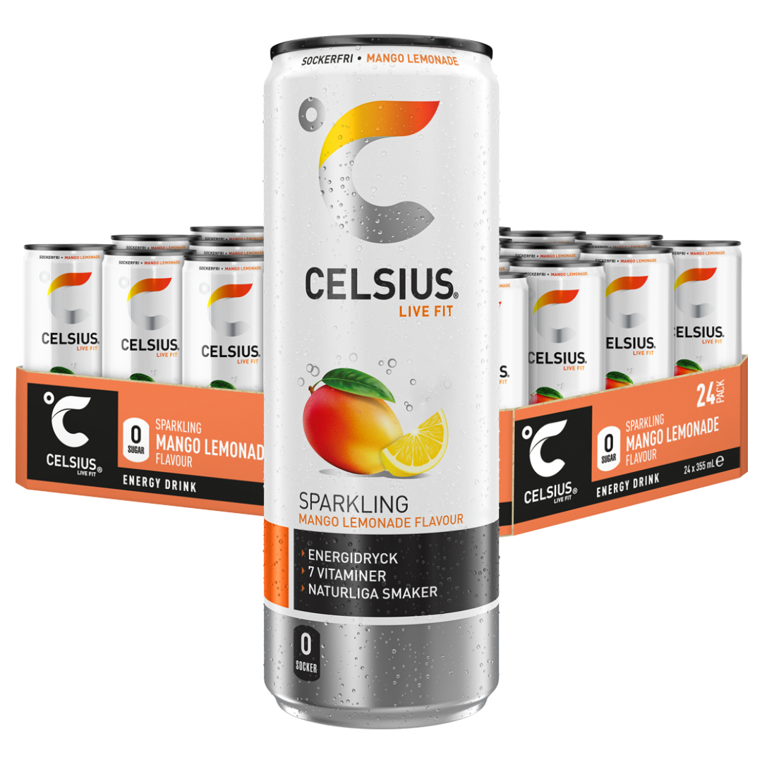 Celsius Mango Lemonade 24st x 355ml
