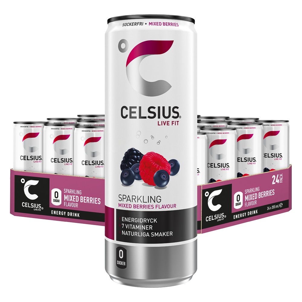 Celsius Mixed Berries 24st x 355ml