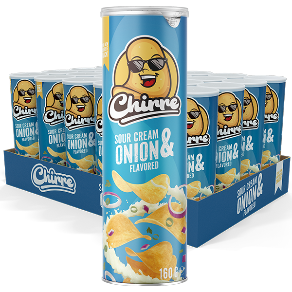 Chirre® Sour Cream & Onion 24st x 160g
