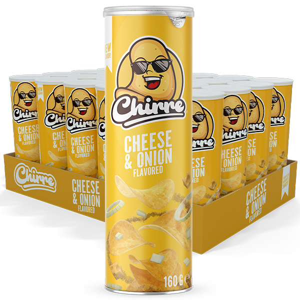 Chirre® Cheese & Onion 24st x 160g