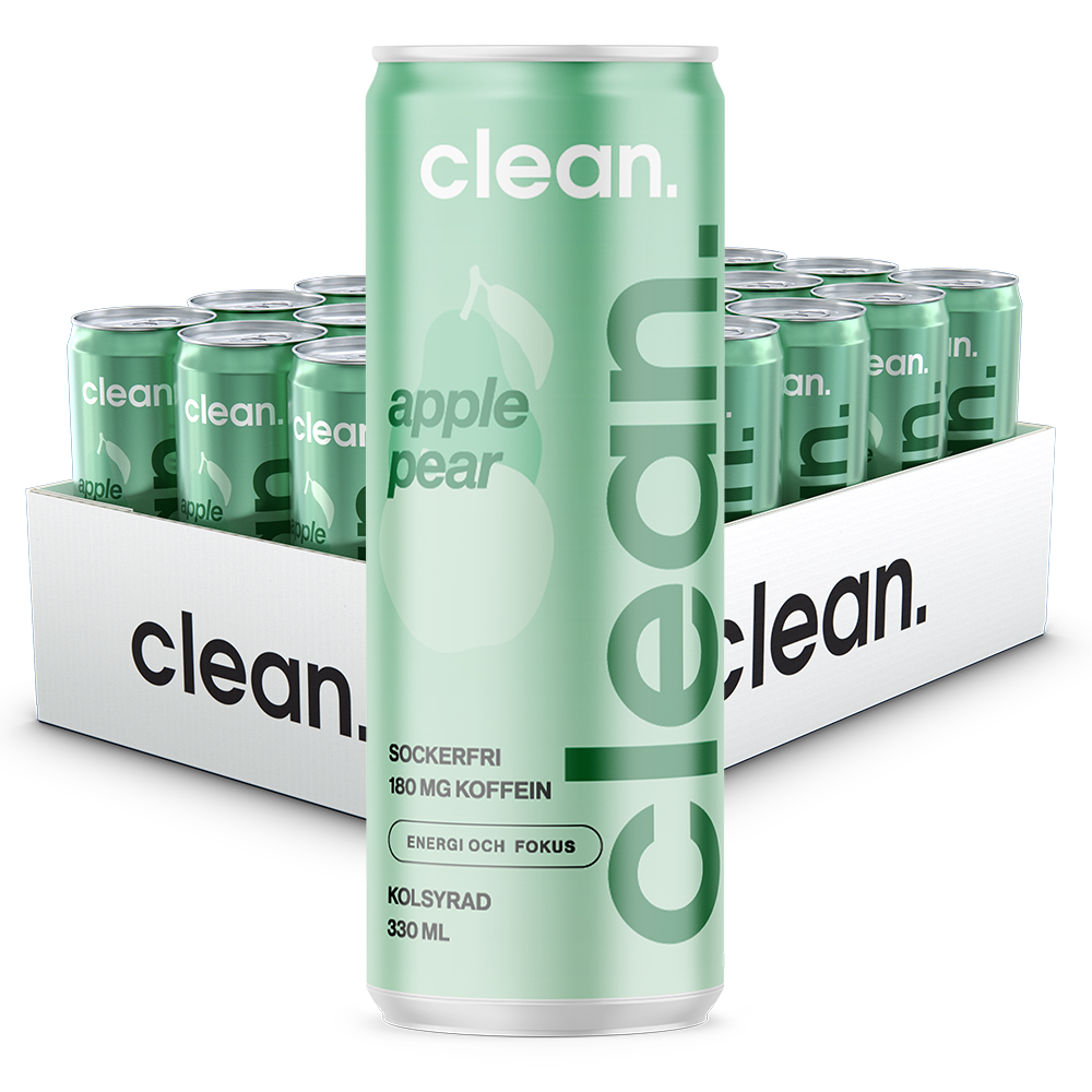 Clean Pear Apple 330ml x 24st