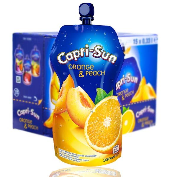 Capri-Sun 33cl Orange & Peach - 15 st