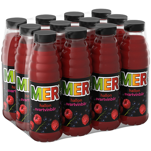 MER Hallon/Svartvinbär 50cl - 12st