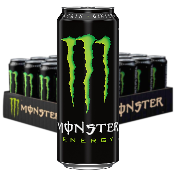 Monster Energy (grön) 24st x 50cl