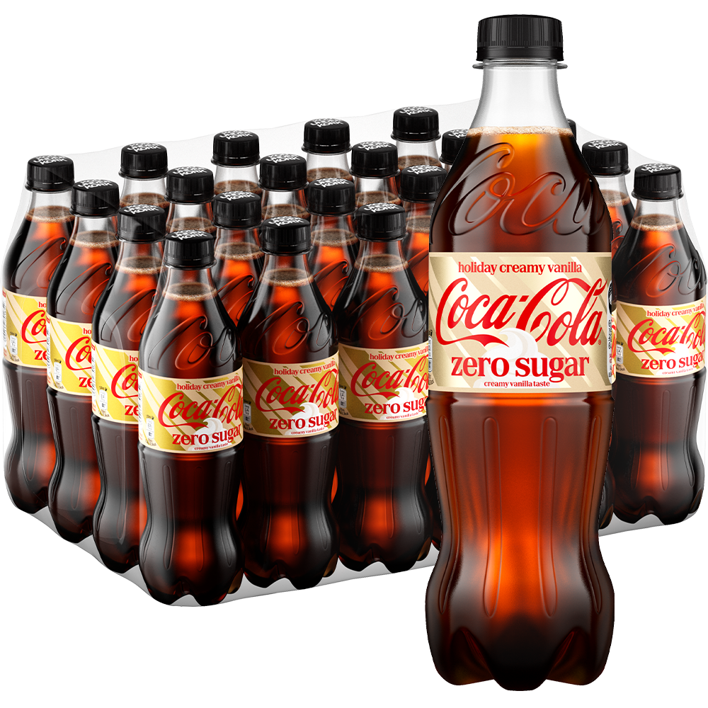 Coca Cola Zero Creamy Vanilla 50cl x 24