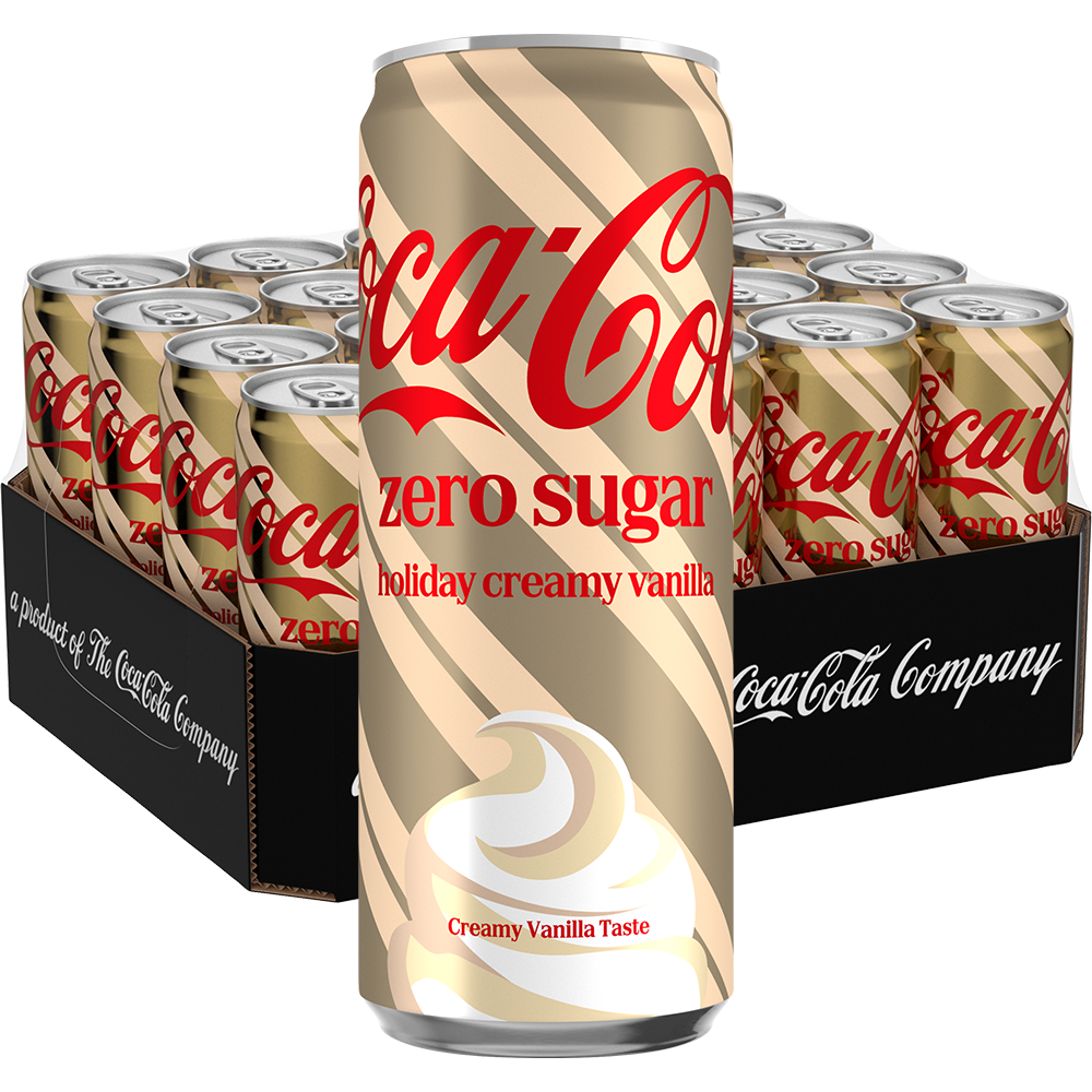 Coca Cola Zero Creamy Vanilla 33cl x 20