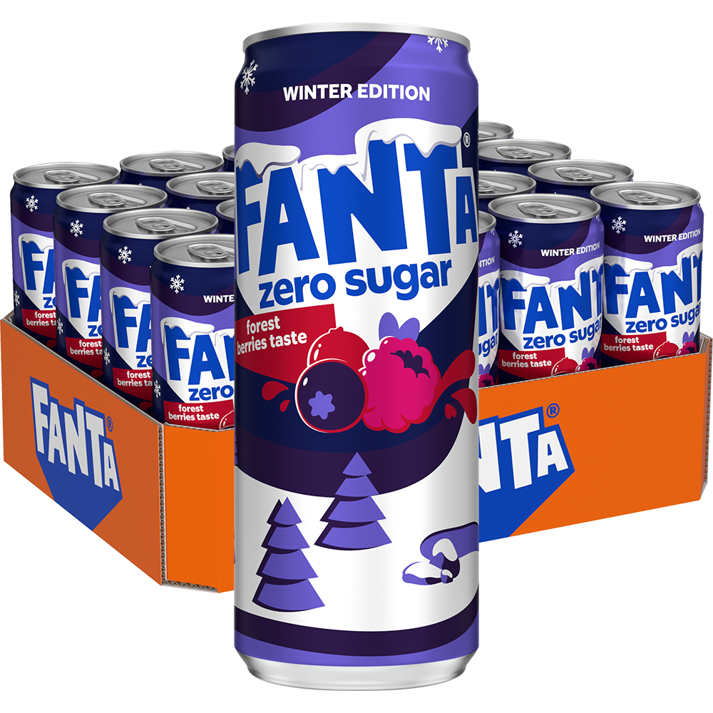 Fanta Zero Forest Berry 33cl x 20st