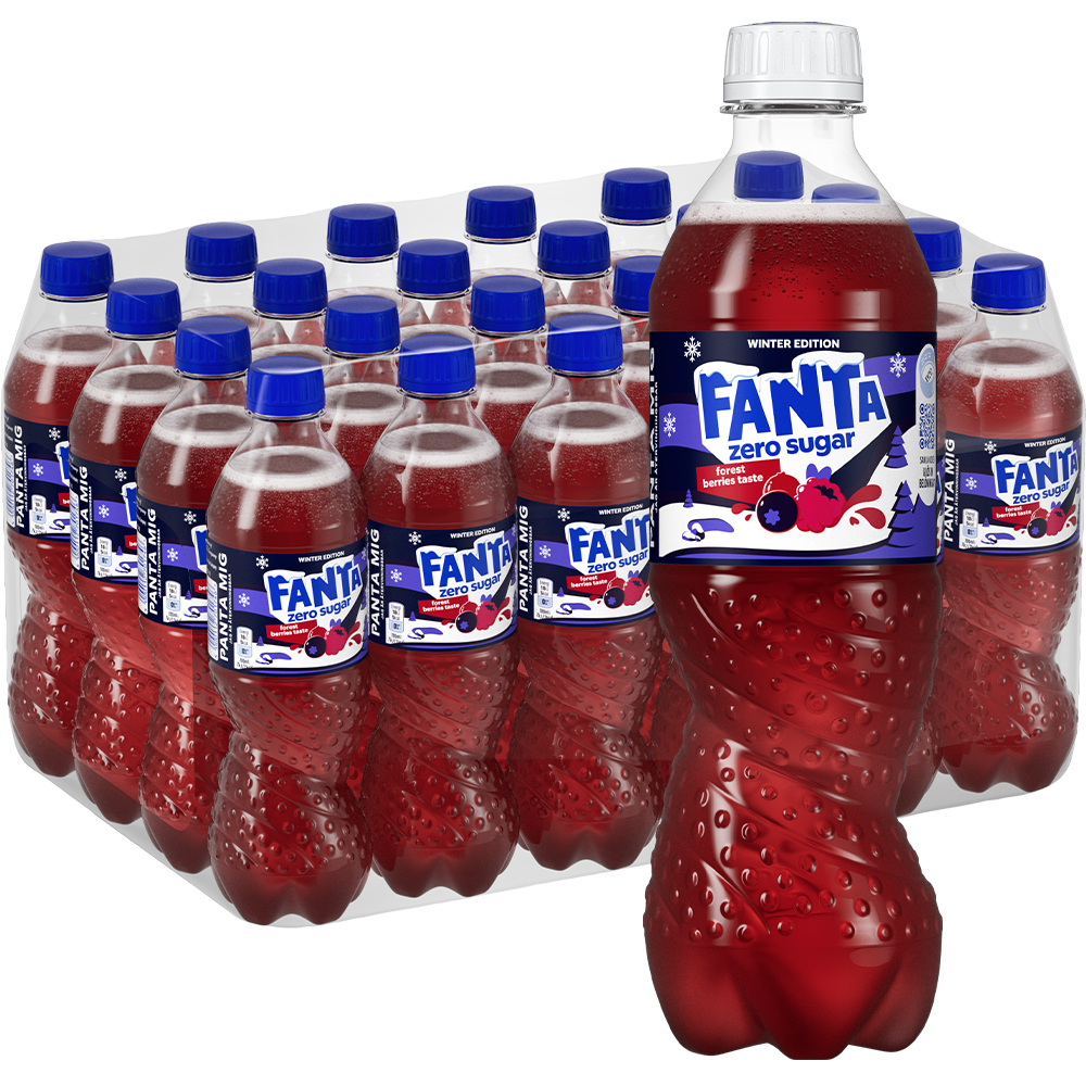 Fanta Zero Forest Berry 50cl x 24st