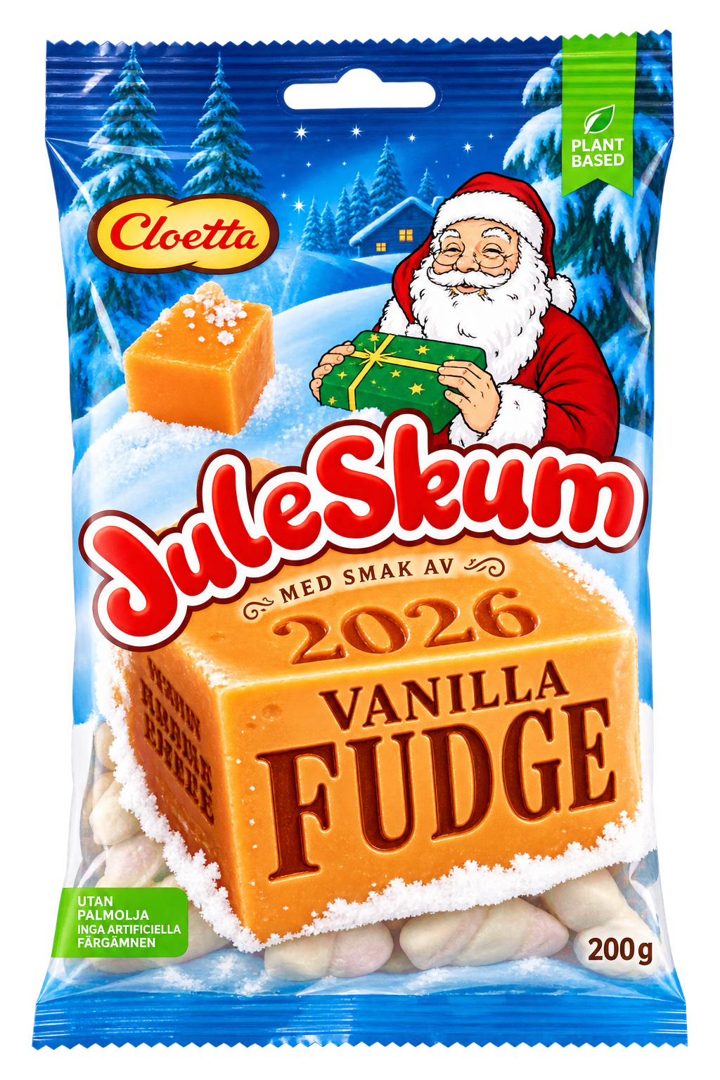 Juleskum Vanilla Fudge 100g