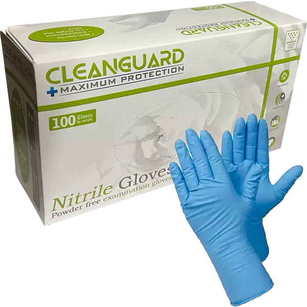 Nitrilhandskar Large 100-pack