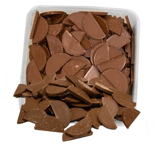 Apelsinklyftor med chokladsmak - 2 kg