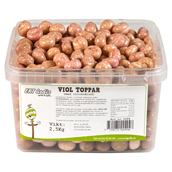 Violtoppar 2,5kg